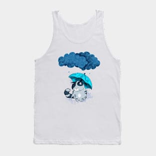 rain cat Tank Top